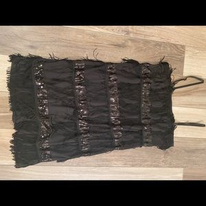 Fabulous black flapper dress